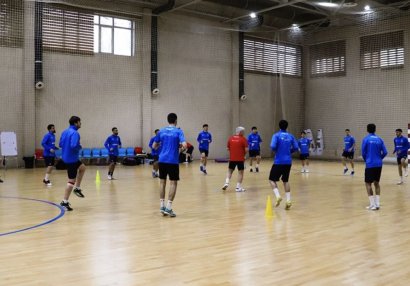 Futzal üzrə Azərbaycan millisi təlim-məşq toplanışına başlayıb