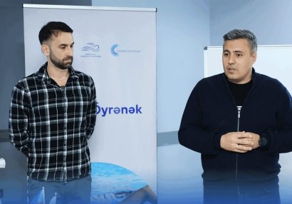 Mingəçevirdə "Üzməyi Öyrənək" layihəsi üzrə məşqçilər üçün seminar başlayıb