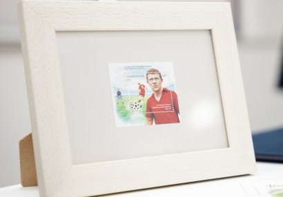 Banişevskinin yubiley poçt markaları dövriyyəyə buraxılıb - FOTOLAR