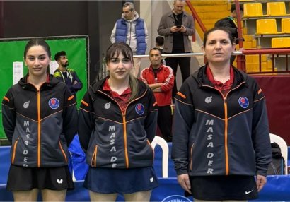 Azərbaycanın stolüstü tennisçiləri növbəti dəfə Türkiyə Super Liqasında çıxış edəcəklər