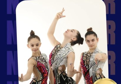 Azərbaycanın akrobatika gimnastları Dünya Kubokunda qızıl medal qazanıblar