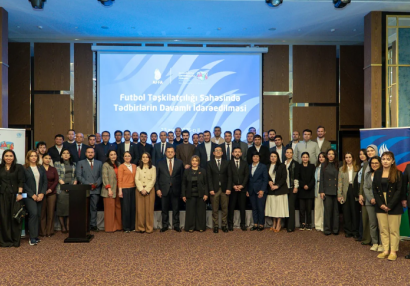 AFFA və WUF13 Əməliyyat Şirkəti "Futbolda davamlı idarəetmə" mövzusunda birgə seminar təşkil etdi