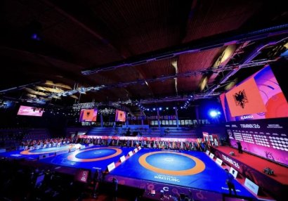 Azərbaycan güləşçiləri Avropa çempionatını 13 medalla başa vurublar