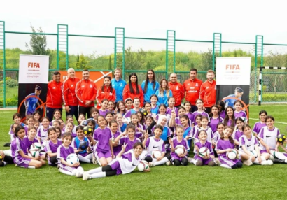 Füzulidə futbol festivalı keçirildi