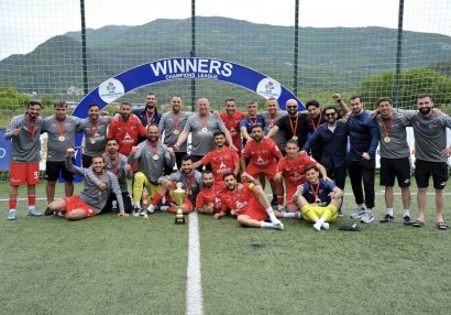 Azərbaycanın minifutbol yığması "Millətlər Liqası" turnirinin qalibi oldu