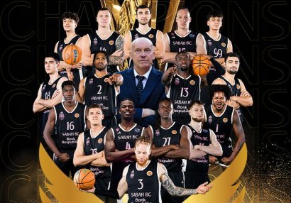 "Sabah" ardıcıl dördüncü dəfə Azərbaycan Basketbol Liqasının qalibi oldu