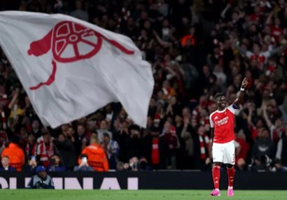 "Arsenal" - "Atletiko" matçının hakimi kobud səhvə yol verdi - FOTO