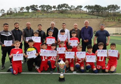 Heydər Əliyevin anadan olmasının 103-cü ildönümünə həsr olunmuş futbol turnirinə yekun vuruldu