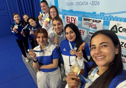 Azərbaycan atıcılıq millisi beynəlxalq arenada növbəti uğuruna imza atıb