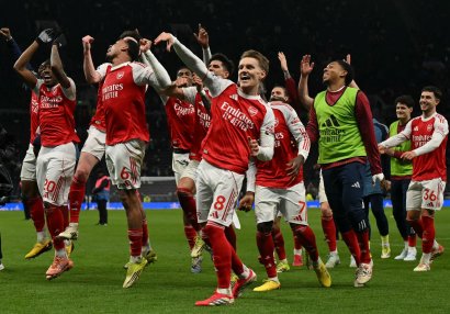 "Arsenal" İngiltərə çempionu oldu