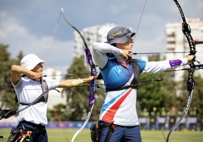 Azərbaycan kamandan oxatma üzrə qarışıq komandası Avropa çempionatında 1/8 finala çıxdı