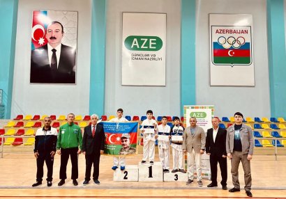Karate Federasiyasının Qazax-Tovuz regionu üzrə nümayəndəliyinin təşkilatçılığı ilə turnir keçirilib