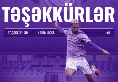 "Şamaxı" Rossinin gedişini rəsmən açıqladı