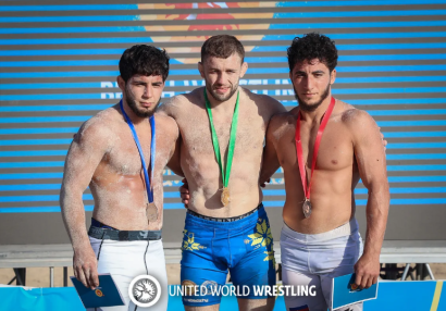Azərbaycanın çimərlik güləşçilərindən Dünya Seriyasının 2-ci mərhələsində iki medal