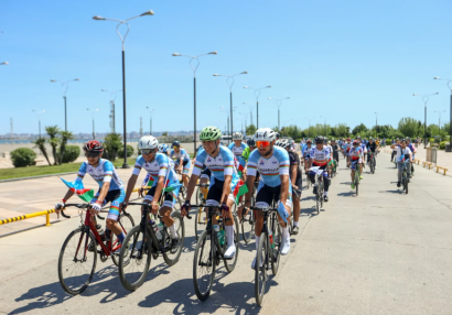 Bakıda Ümumdünya Velosiped Gününə həsr olunmuş veloyürüş keçirildi