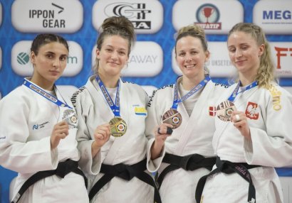 Avropa Açıq Turniri: Azərbaycan cüdoçuları ilk yarış günündə iki medal qazanıblar
