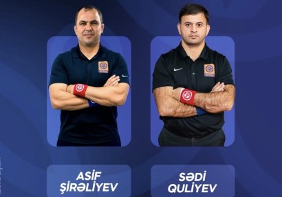 Azərbaycanın güləş hakimləri dünya çempionatında