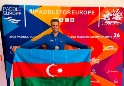 Azərbaycan kanoeçisi Avropa çempionatında qızıl medal qazandı