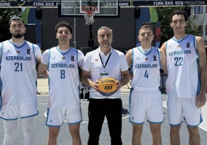 Azərbaycanın 3x3 basketbol üzrə milliləri yarımfinala yüksəlib
