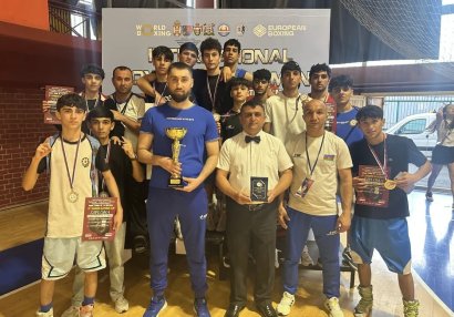 Azərbaycanın yeniyetmə boksçuları Serbiyadakı Millətlər Kubokunda 13 medal əldə ediblər
