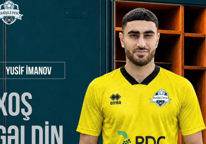 Yusif İmanov Premyer Liqa klubunda - RƏSMİ