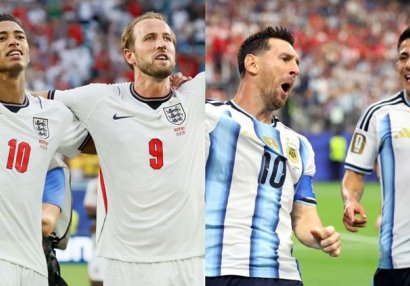İngiltərə - Argentina rəqabətində kim üstündür? - STATİSTİKA