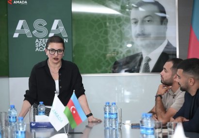 AMADA antidopinq təlimçi proqramının iştirakçılarına sertifikatlar təqdim edib
