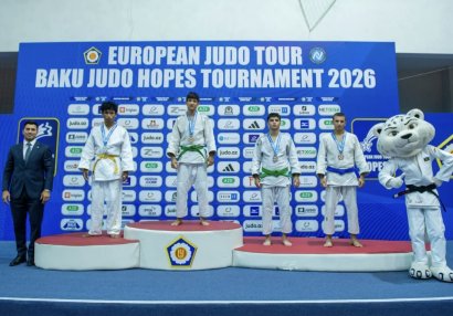 Avropa Cüdo Ümidləri Turnirində medalçılar müəyyənləşdi