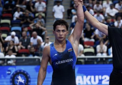 Azərbaycan güləşçisi dünya çempionatında gümüş medal qazanıb