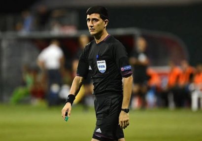 Əliyar Ağayev UEFA Avropa Liqasının matçına təyinat aldı
