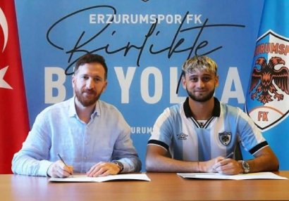 Nəriman Axundzadə "Erzurumspor"da - RƏSMİ