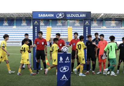 "Neftçi" - "Sabah" (U-14) matçından - FOTOLAR