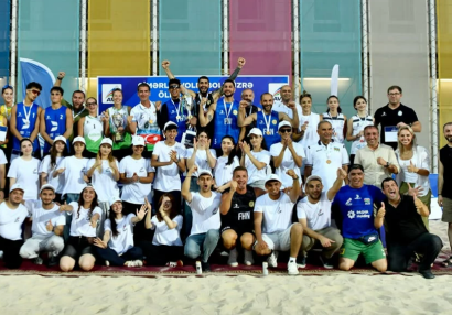 Çimərlik voleybolunda Azərbaycan çempionları bəlli oldu
