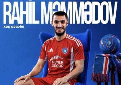 Rahil Məmmədov "Turan Tovuz"da - RƏSMİ