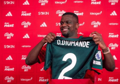 Usman Diomande İngiltərə klubunda - RƏSMİ