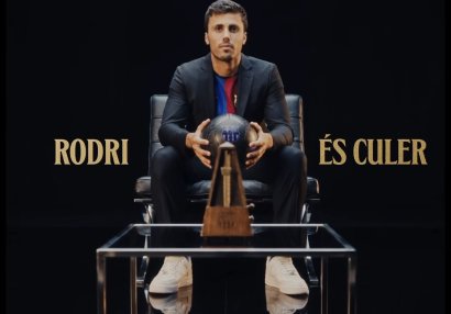 Rodri "Barselona"da - RƏSMİ