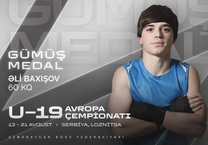 Azərbaycanın boks millisi Avropa çempionatını 2 medalla başa vurub