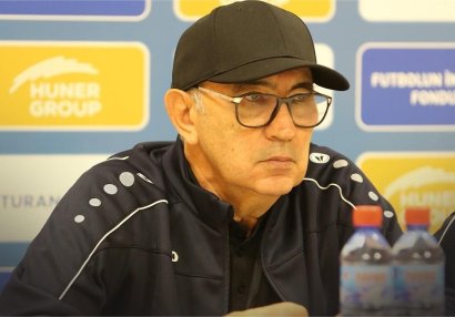 Kurban Berdıyev "Şamaxı" ilə matçdan sonra belə danışdı