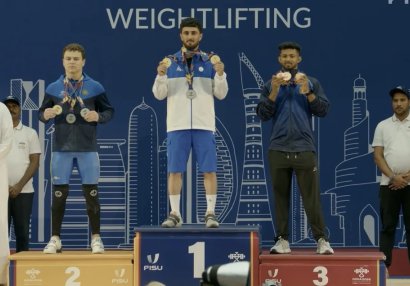 Tehran Məmmədov dünya çempionatında qızıl medal qazandı
