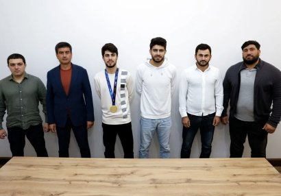 Milli Paralimpiya Komitəsi parataekvondoçuları qəbul edib