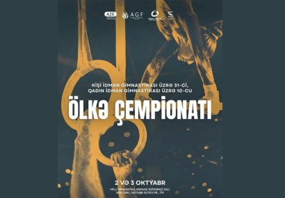 İdman gimnastikası üzrə Azərbaycan çempionatı keçiriləcək