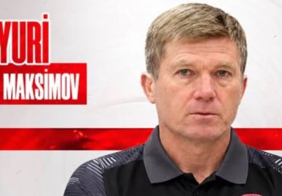 Yuri Maksimov "Araz-Naxçıvan"ın yeni baş məşqçisi oldu - RƏSMİ