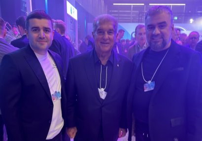 &ldquo;Şəfa&rdquo; klubunun prezidenti Xuan Laporta ilə həmsöhbət olub