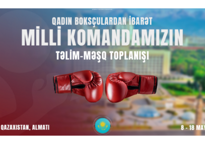 Qadın boksçulardan ibarət Azərbaycan yığması Almatıya yollandı