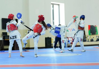 Azərbaycanın gənclərdən ibarət taekvondo millisinin üzvləri hazırlığa cəlb olunublar