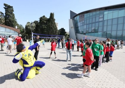AVF Uşaqların Beynəlxalq Müdafiəsi Gününə həsr olunan voleybol festivalı keçirdi