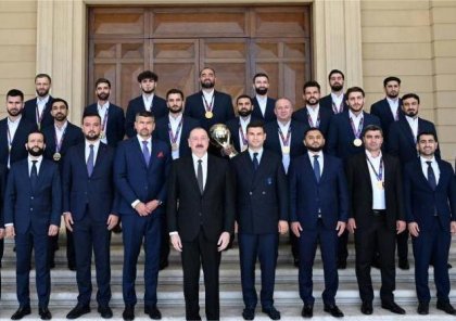 İlham Əliyev minifutbol üzrə dünya çempionu olan Azərbaycan millisini qəbul etdi
