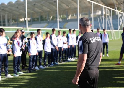 "Qarabağ"ın əsas komandası U-15 və U-13 ilə görüşdü - FOTO
