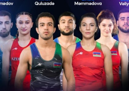 Azərbaycan güləşçiləri 6 medal qazandılar