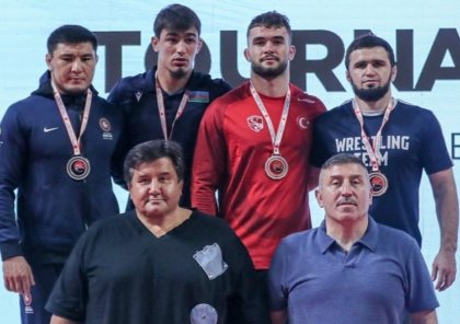 Azərbaycan güləşçiləri Türkiyədəki turniri 8 medalla başa vurdular